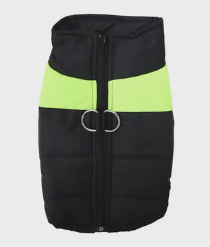 Waterdichte en Warme Hondenkleding Winterjas Vest Gevoerd met Rits voor Kleine tot Grote Honden