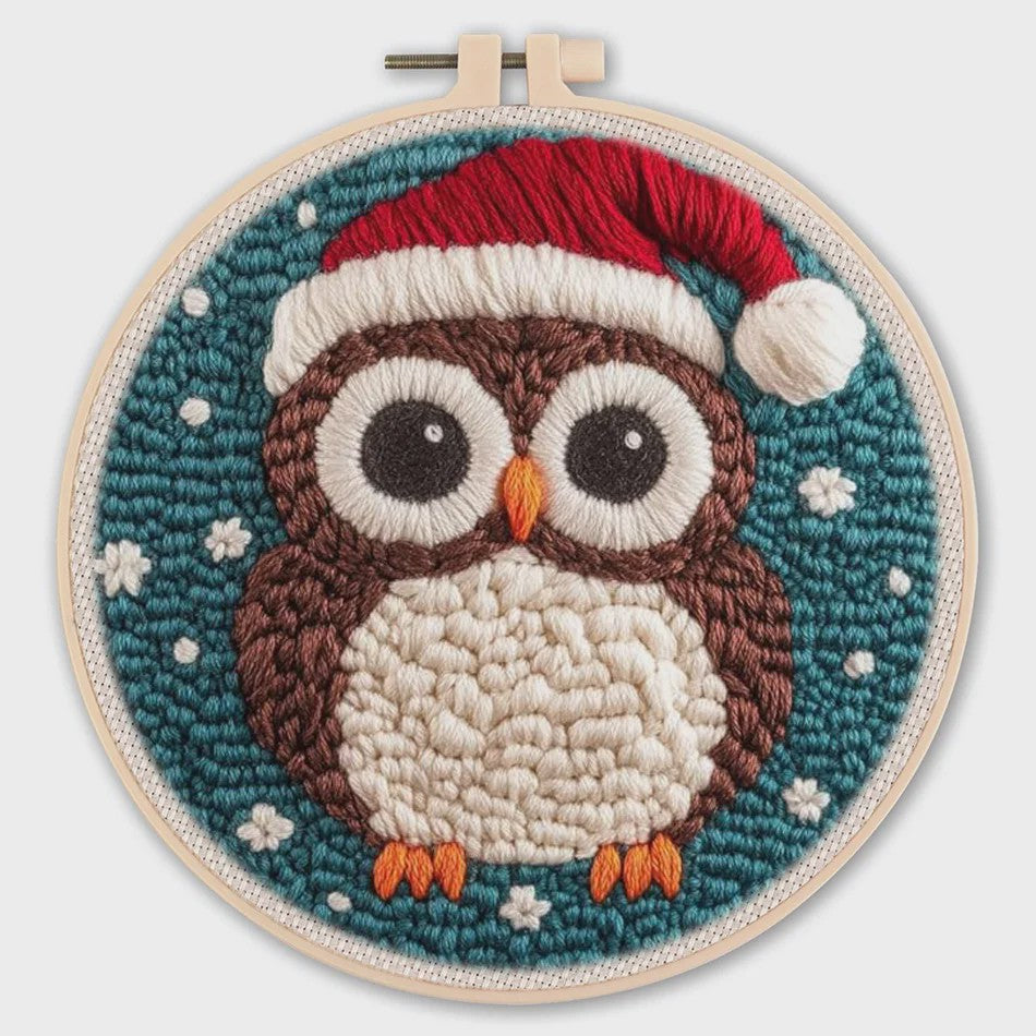 Punch Needle Borduurpakket - Dieren & Patronen - DIY Knutselset voor Beginners