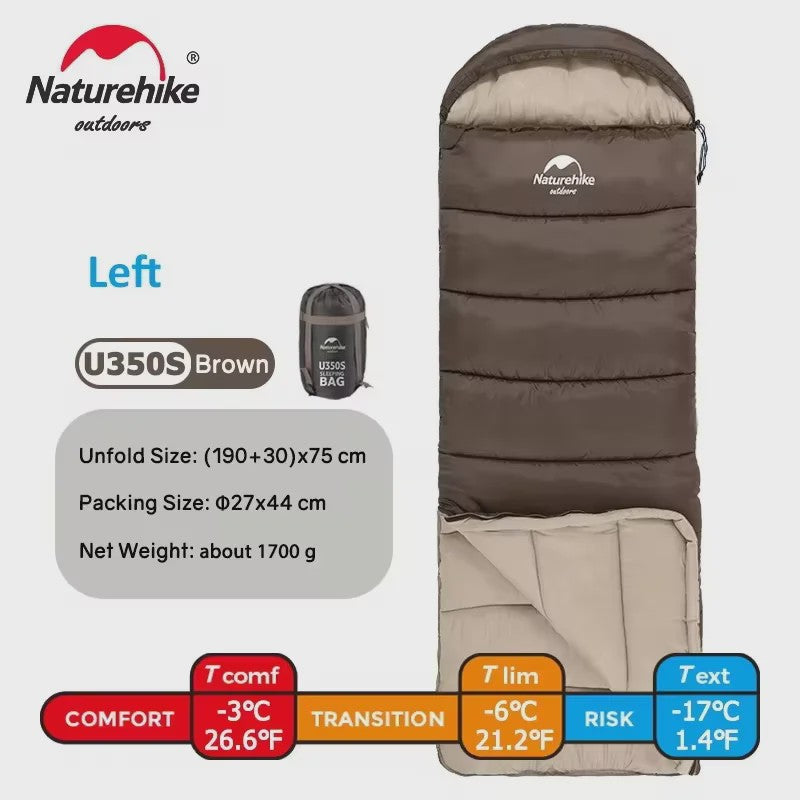 Naturehike Ultralichte 4-Seizoenen Slaapzak - Waterdicht & Comfortabel voor Outdoor Avonturen