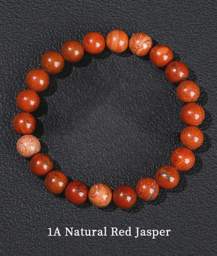 Natuurstenen Kralen Armband - Lapis Lazuli, Amethist, Rozenkwarts & meer