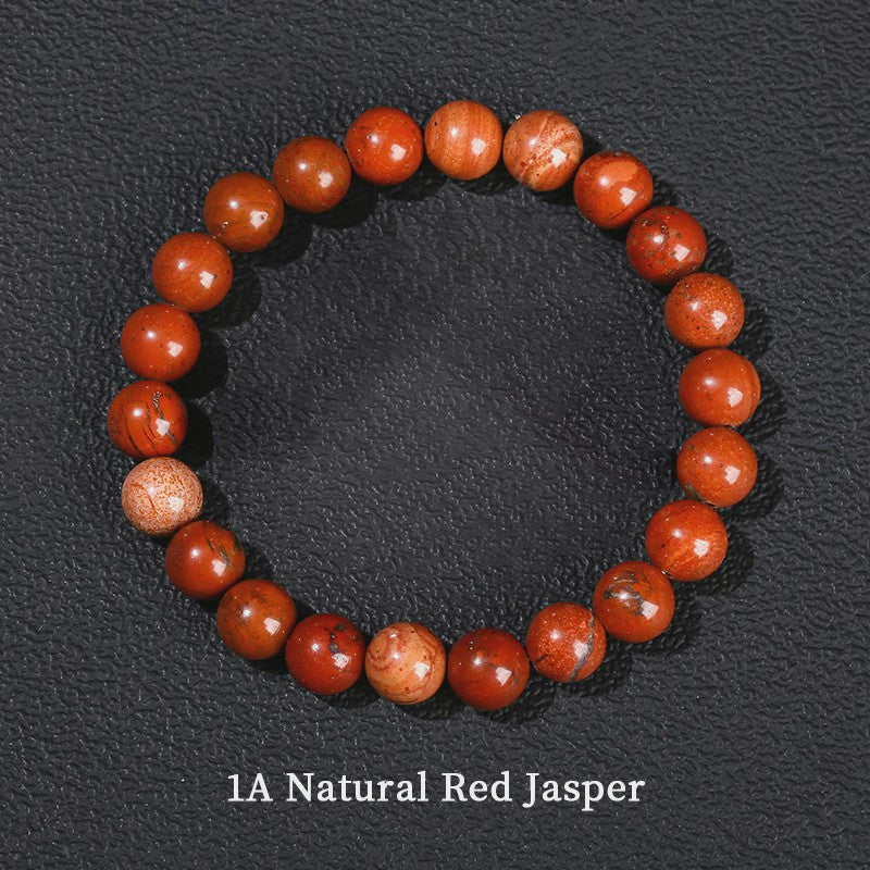 Natuurstenen Kralen Armband - Lapis Lazuli, Amethist, Rozenkwarts & meer