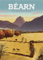 Vintage Poster Collectie: Frankrijk, Spanje, Pyreneeën & Fietsroutes - Wanddecoratie Canvas Prints