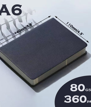 A6 Notitieboek 360 Pagina's - Lijn of Blanco - Dagboek, Planner, Journal