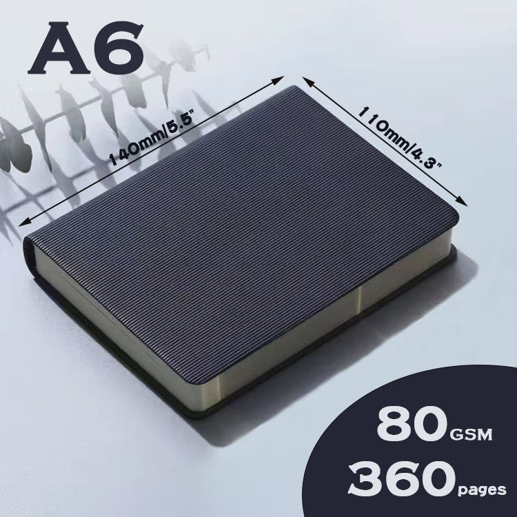 A6 Notitieboek 360 Pagina's - Lijn of Blanco - Dagboek, Planner, Journal