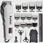 Kemei KM-809A Professionele Draadloze Baardtrimmer & Haarknipper voor Heren