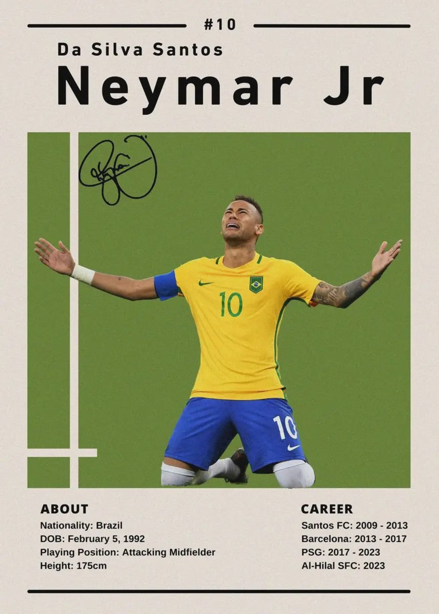 Cristiano Ronaldo Poster - Voetbal Ster Canvas Schilderij voor Jongenskamer