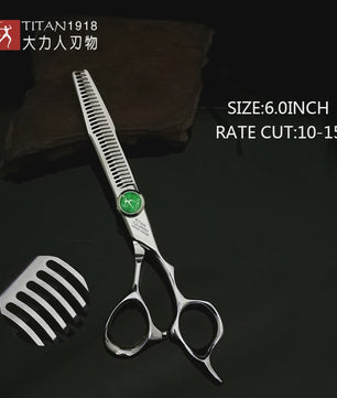 Titan Professionele Kappersschaar - Knippen &!==! Dunnen Schaarschaar voor Salon & Barbier