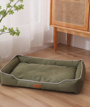 Luxe Vierkante Hondenkussen - Waterdicht & Bite-Resistant - Comfortabel voor Grote Honden en Katten