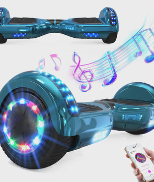 RCB Hoverboard 6.5 Inch Zelfbalancerend Elektrisch voor Kinderen & Volwassenen met Bluetooth en LED Verlichting