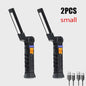 Oplaadbare COB LED Werklamp met Magneet & Haak - USB Camping Zaklamp
