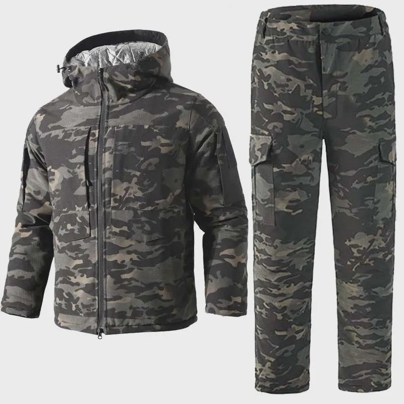 Warme Heren Parka Winterjas - Thermisch, Camouflage & Tactisch