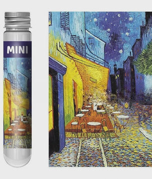 150-delige Puzzel in Proefbuis: Van Gogh's Sterrennacht - Uniek Cadeau