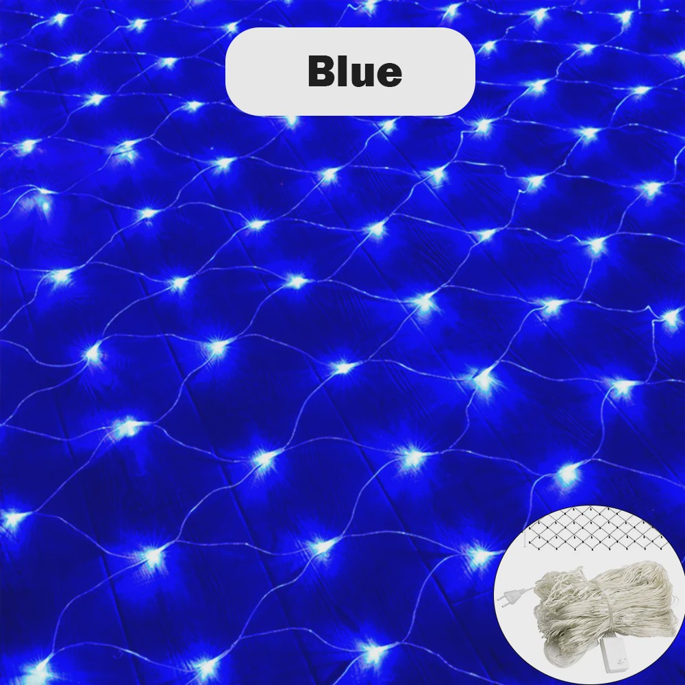LED Net Verlichting 1.5x1.5M tot 8x10M - Sfeervolle Tuin & Feestdecoratie