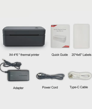 Marklife X4 Thermische Labelprinter - Draagbaar, Bluetooth & Automatische Herkenning