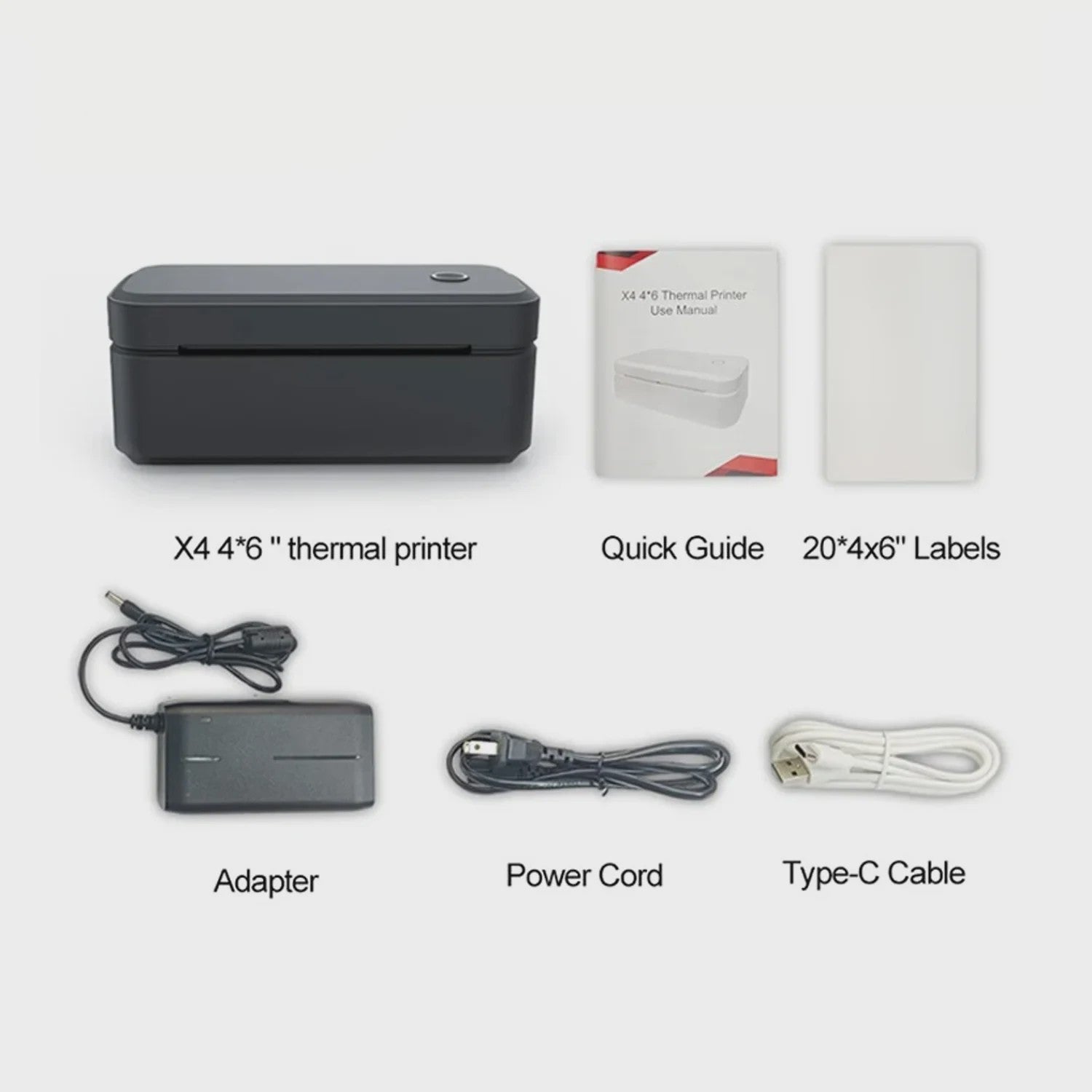 Marklife X4 Thermische Labelprinter - Draagbaar, Bluetooth & Automatische Herkenning