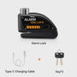 Motorfiets Schijfrem Alarm Slot 120dB Anti-diefstal Beveiliging Scooter Fiets