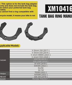 Rhinowalk Waterdichte Magnetische Motor Tanktas met Snelle Ontgrendeling - 6.5L