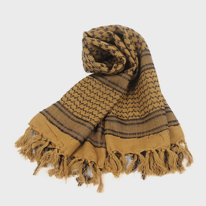 Tactische Keffiyeh Shemagh Sjaal - Katoenen Hoofddoek en Nekwarmer