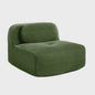 Moderne Corduroy Fauteuil Zonder Armleuningen met Kussen - SediaXL