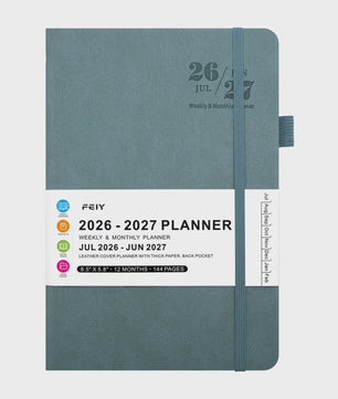 Minimalistische A5 Planner 2026-2027: Dagelijks & Wekelijks Boek voor Werk en Studie