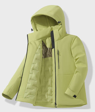 Unisex Waterdichte Fleece Winterjas - Winddicht, Thermisch & Ademend