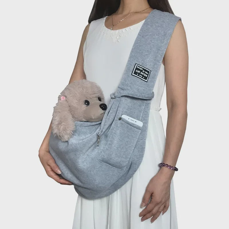 Comfortabele Honden & Katten Draagtas Sling - Ideaal voor Outdoor Reizen & Dagjes Uit