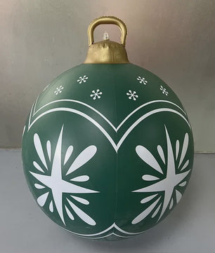 Opblaasbare Kerstbal 60cm - Grote Decoratie voor Buiten & Kerstboom