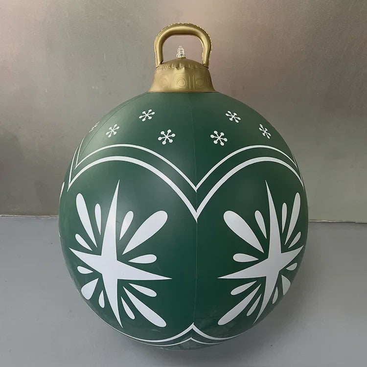 Opblaasbare Kerstbal 60cm - Grote Decoratie voor Buiten & Kerstboom