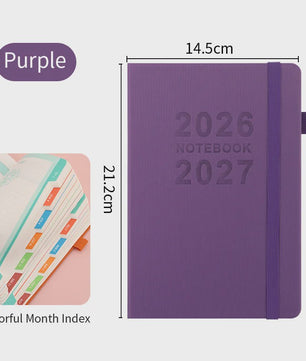 Agenda & Notitieboek 2026-2027: Perfect voor Studenten, Kantoor en Dagelijkse Planning