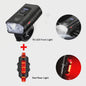 Oplaadbare Fietsverlichting LED Voorlamp Type-C, Waterdicht & 6 Modi