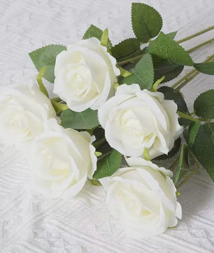 Kunst Rozen Takken - Realistische Kunstbloemen voor Bruiloft & Decoratie (1, 5, 10, 20 stuks)