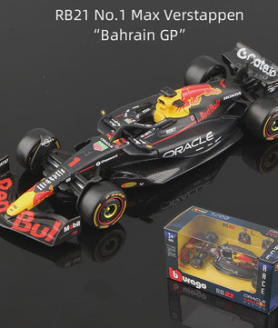 Bburago 1:43 Formule 1 Raceauto Model - Red Bull, Mercedes, Ferrari, McLaren