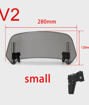 Universele Motor Windscherm Verlengstuk - Verstelbaar Spoiler Deflector