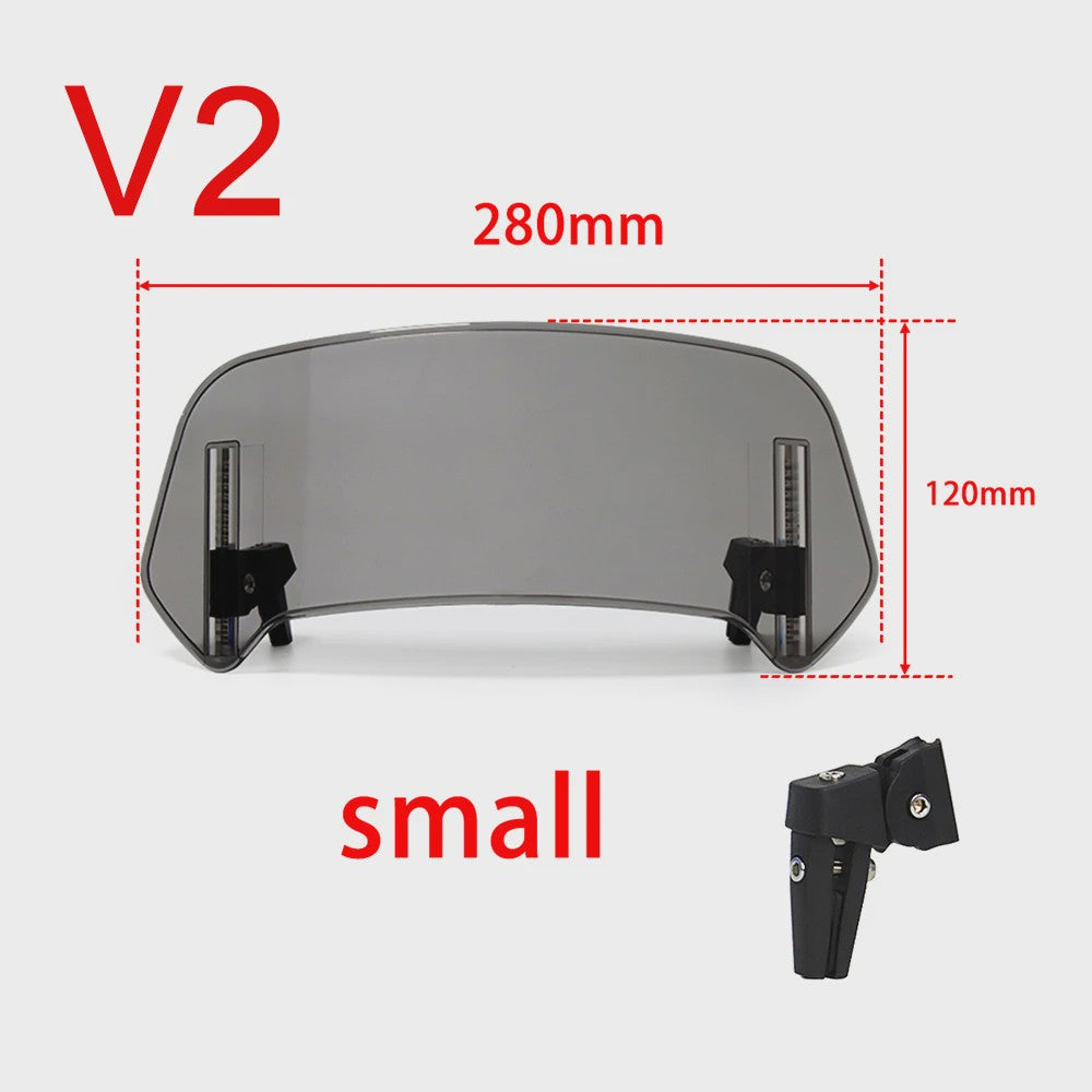 Universele Motor Windscherm Verlengstuk - Verstelbaar Spoiler Deflector