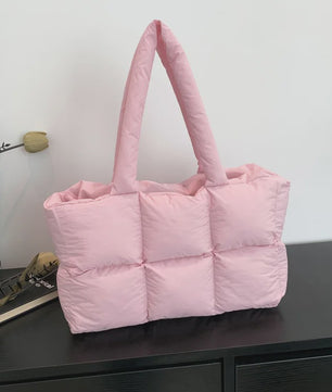 Gewatteerde Dames Shopper Tas - Retro Trendy, Grote Capaciteit & Waterdicht