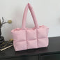 Gewatteerde Dames Shopper Tas - Retro Trendy, Grote Capaciteit & Waterdicht