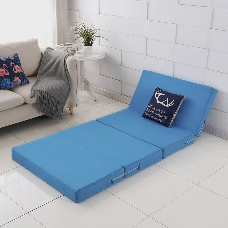 Opvouwbare Schuimmatras - Comfortabele Vloermat, Yogamat, Gastenbed & Zetel