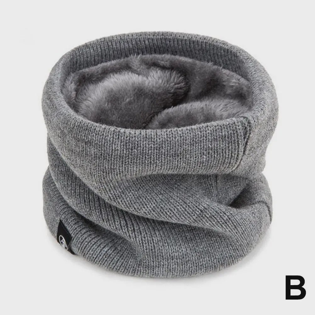 Warme Gebreide Nekwarmer & Sjaal voor Dames en Heren - Ideaal voor Winter Sporten