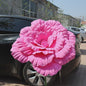 Grote Kunstbloem Pioenroos - 80cm Diameter - Decoratie voor Feesten, Evenementen & Bruiloften