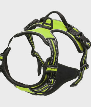 Verstelbaar Anti-Trek Hondentuig met Borstclip & Handvat - Comfortabel & Reflecterend