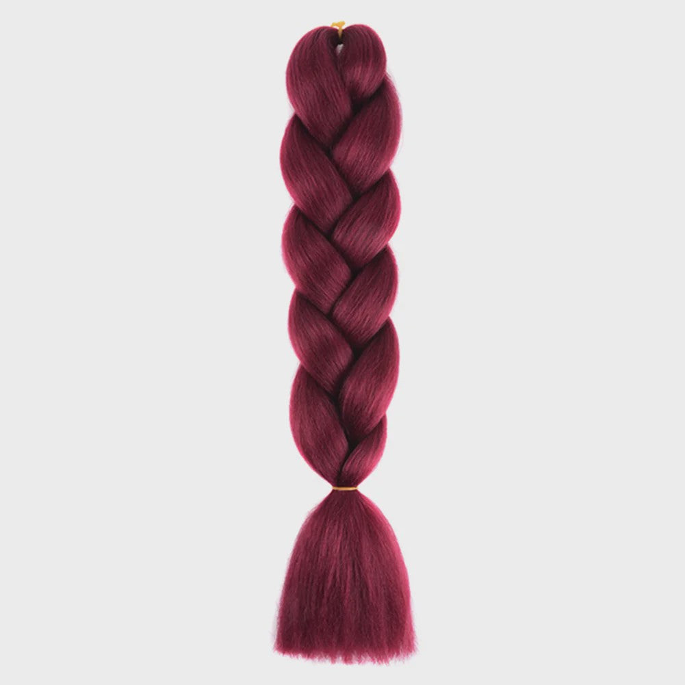 24 Inch Jumbo Braiding Hair Synthetisch Haar Ombre Crochet Braid Extensions voor Dames