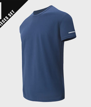 Heren Zomer T-shirt Korte Mouw - Sneldrogend & Ademend Sportshirt