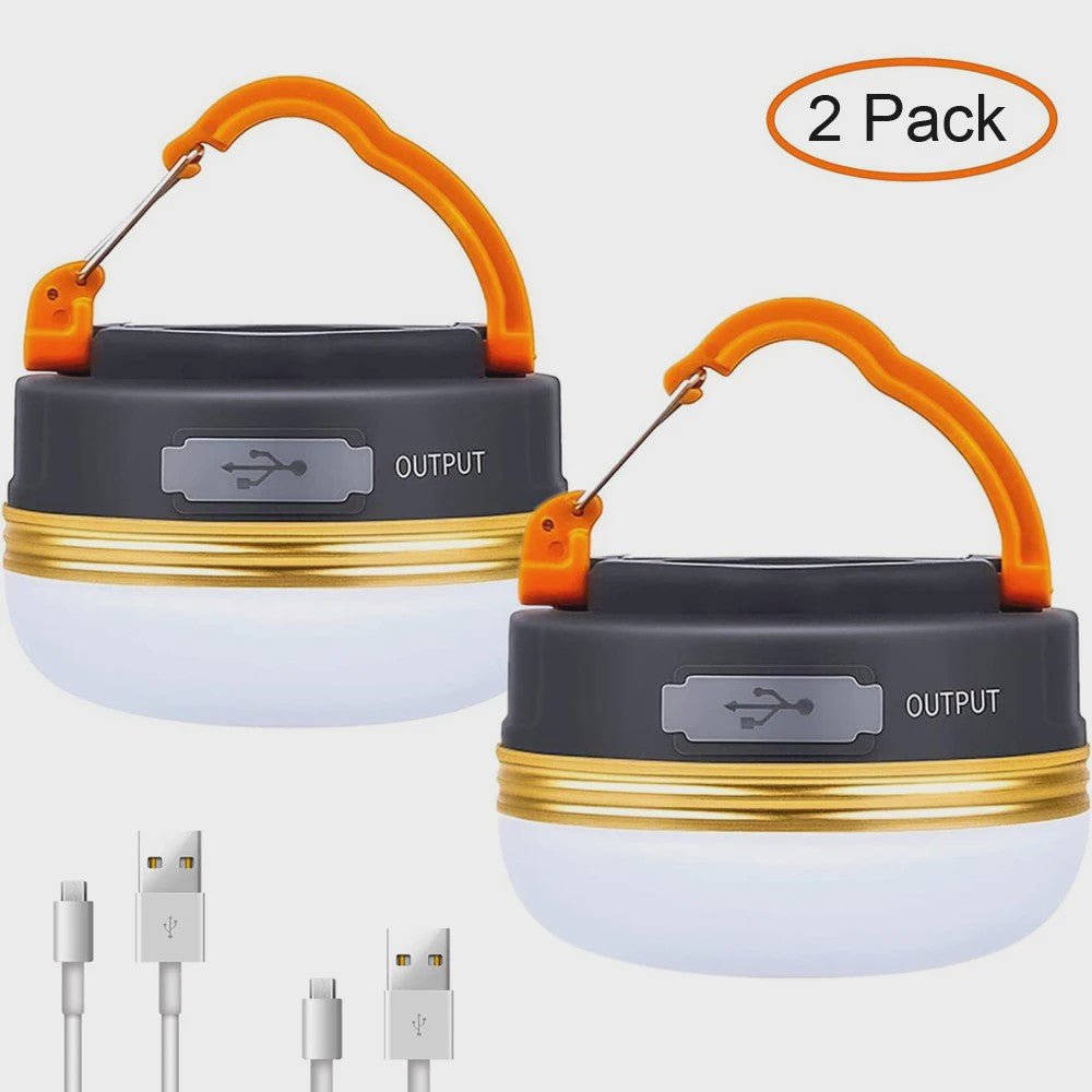 Krachtige 10W USB Oplaadbare Camping Lantaarn - Draagbare Tentlamp met 1200mAh Batterij