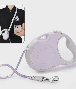 Truelove Intrekbare Hondentuig 5 Meter - Tangle Free, Eénhandige Rem & Vergrendeling