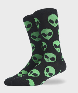 Grappige Herensokken met Unieke Prints: Alien, Food, Burger, Pizza & Meer - Katoen