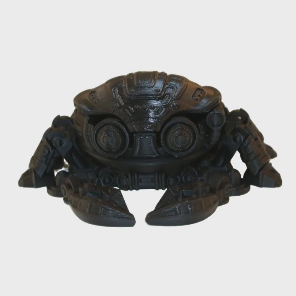 3D Geprinte Mechanische Krab - Beweegbaar Model Speelgoed