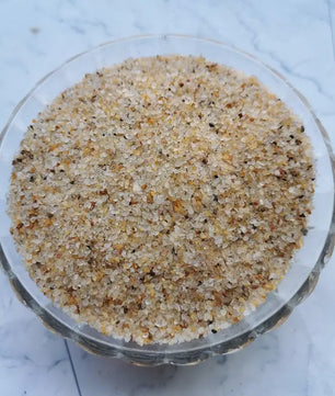 Natuurlijk Kristal Zand 500g - Bodemsubstraat voor Aquarium, Terrarium & Decoratie