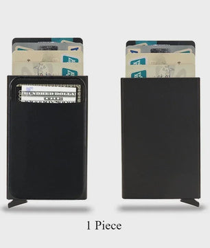 Slimme RFID Portemonnee Kaarthouder - Pop-up Aluminium Creditcard Wallet