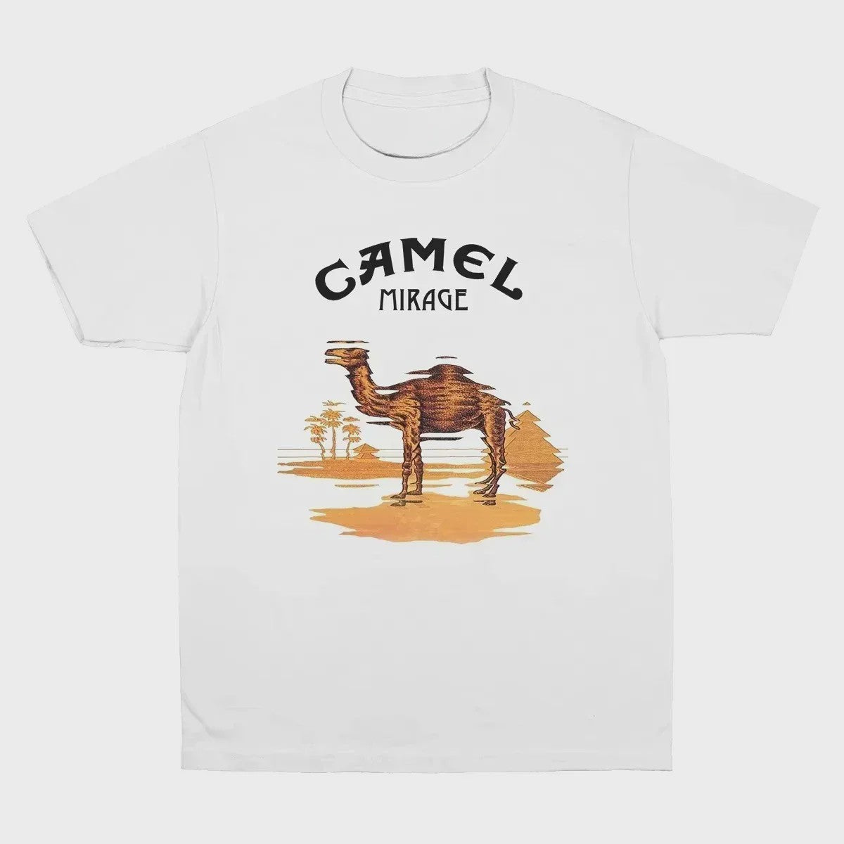Retro Camel Cigarettes T-Shirt - Vintage Oversized Unisex Kleding