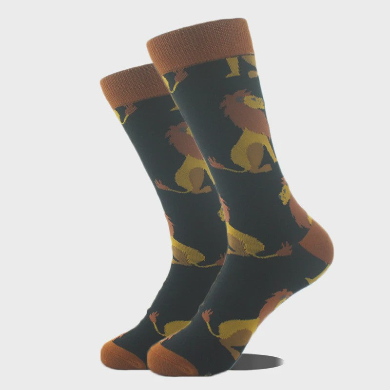 Unisex Happy Socks met Vrolijke Ontwerpen: Aliens, Haaien, Dinosaurussen & Meer